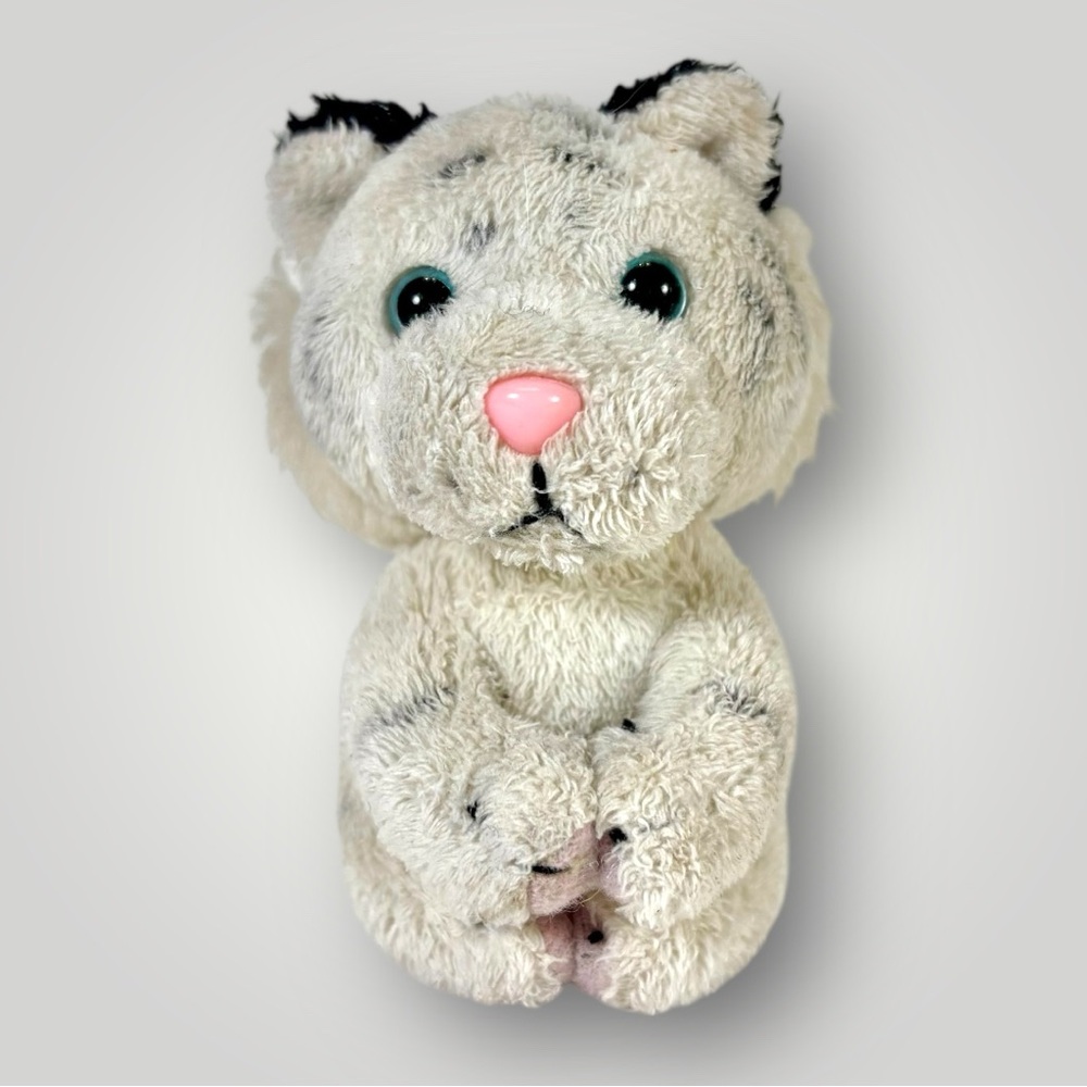 Siegfried and Roy 3.5” White Tiger Plush Toy Stuffed Animal Mirage Casino 1999
